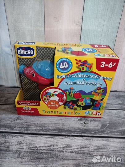 Новый Конструктор chicco детский 