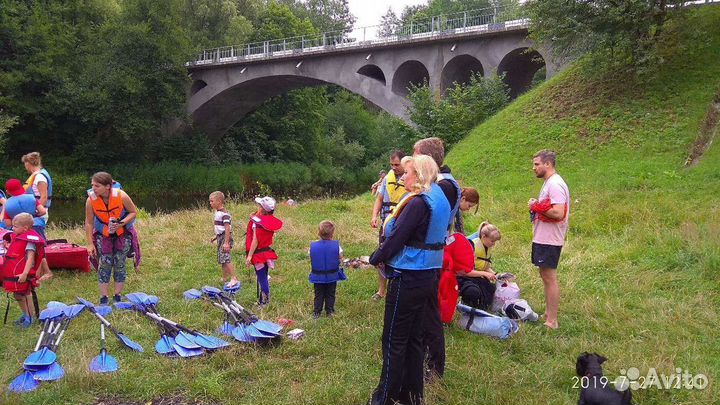 Сплав на байдарках