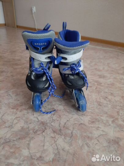 Роликовые коньки детские раздвижные