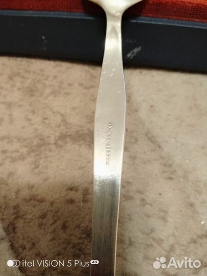 Набор столовых приборов мельхиор