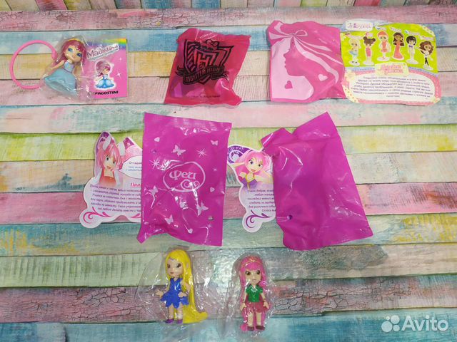 Единичные фигурки из разных шок. яиц