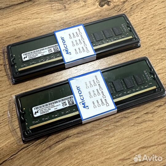 Оперативная память ddr4 16gb 3200 micron для пк