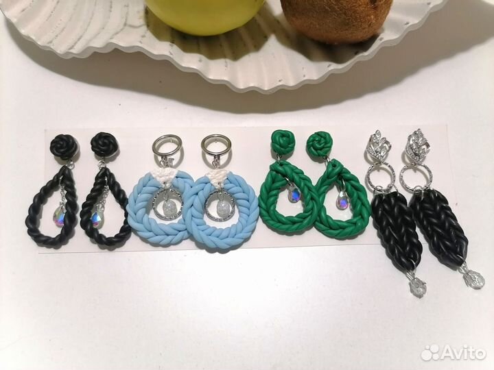 Сережки ручной работы