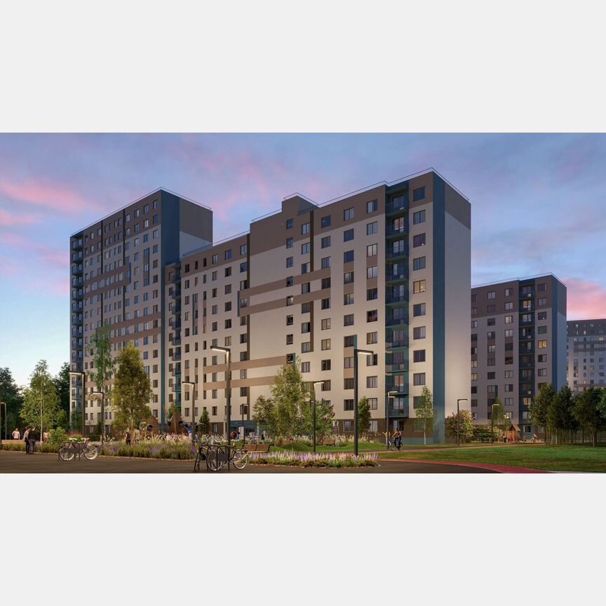 Квартира-студия, 23,5 м², 2/16 эт.