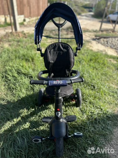 Велосипед с родительской ручкой