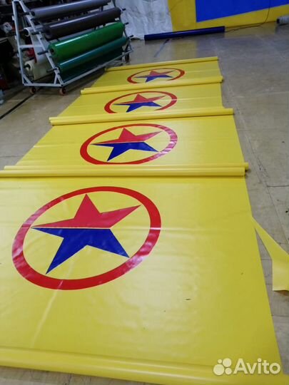 Покрытие борцовское для ковра самбо с карманам