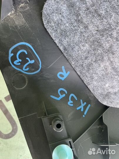 Обшивка задней правой стойки hyundai ix35