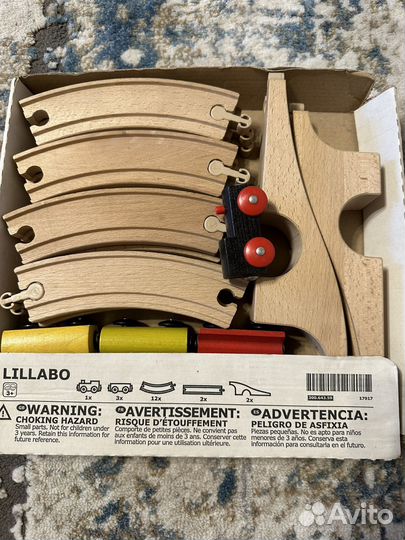 Деревянная железная дорога IKEA лиллабо