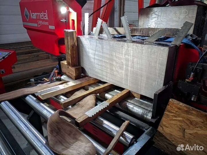 Распиловка металла на ленточной пиле