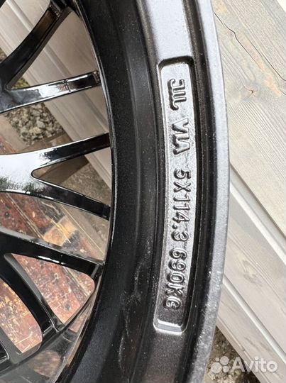 Диски vossen r-20 Разноширокие