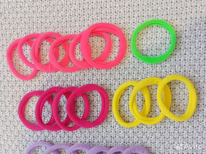 Набор новых резинок для волос 31 штука