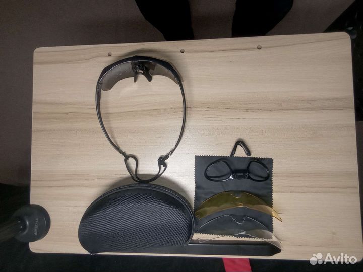 Солнцезащитные спортивные очки с диоптр. вставками