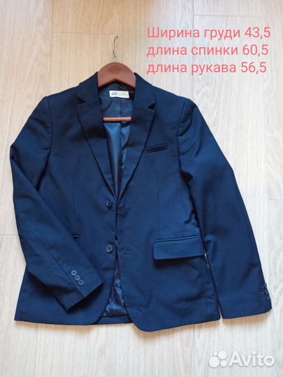 Пиджак H&M для мальчика рост 152
