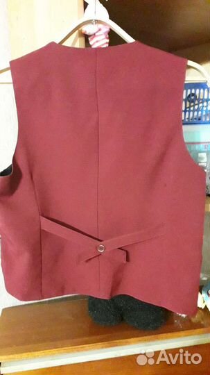 Жилетка для мальчика школьная 146