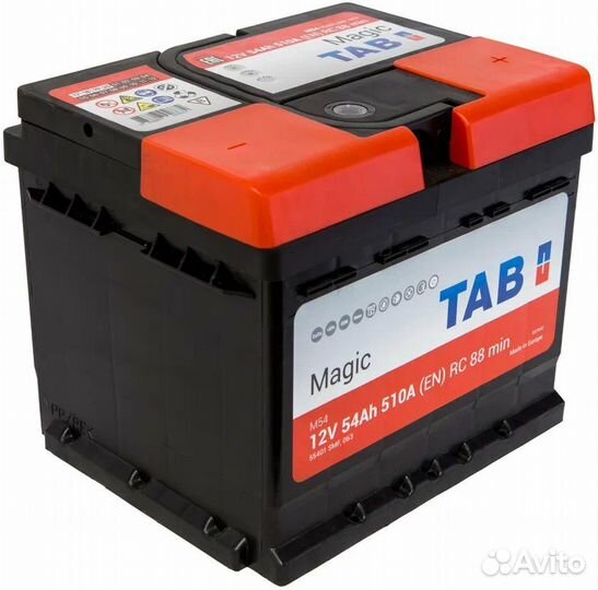 Аккумулятор TAB magic(кубик) 55а/ч