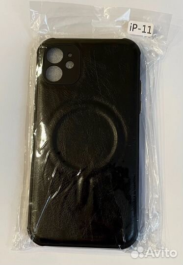 Чехол на iPhone 11 кожаный