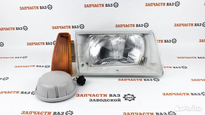 Фара правая 2108 2109 оранжевый поворотник Новая