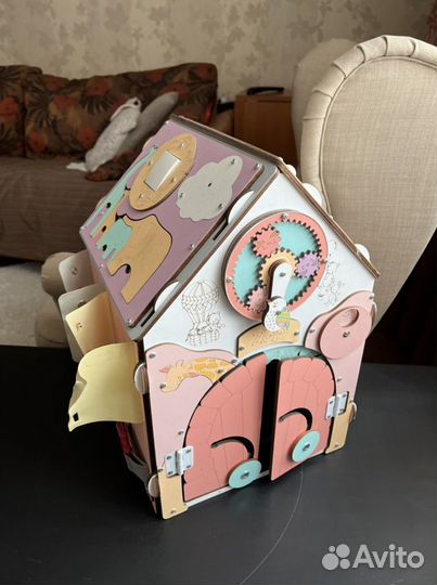 Бизиборд домик большой