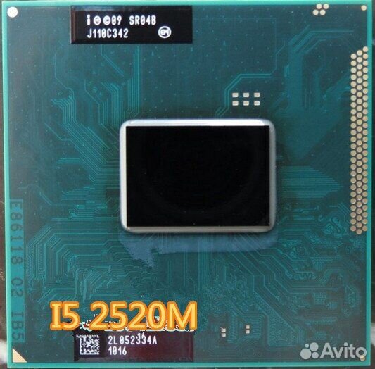 Процессор x4 Intel core i5-2520 для ноутбука