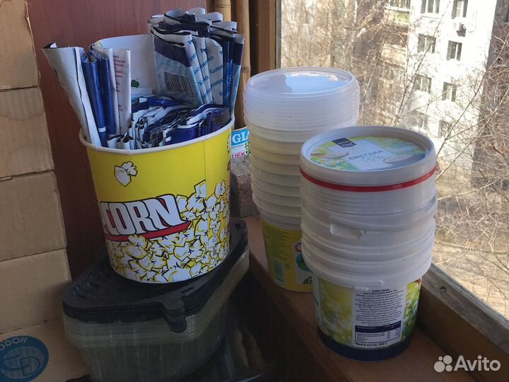 Коробки, стаканы и пакеты для поделок комплектами