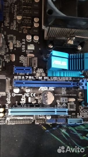Мат. плата Asus M5A78L-M Plus/USB3 (AM3+)
