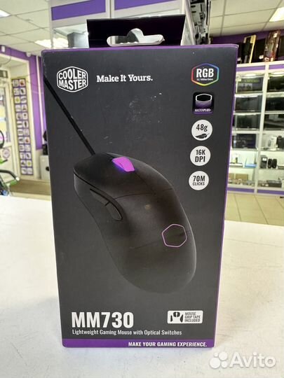 Игровая мышь cooler master mm730