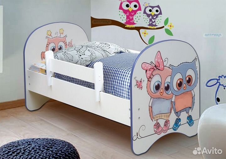 Крутая кровать с фотопечатью