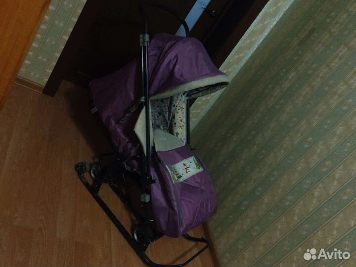 Санки коляска ника 7 2