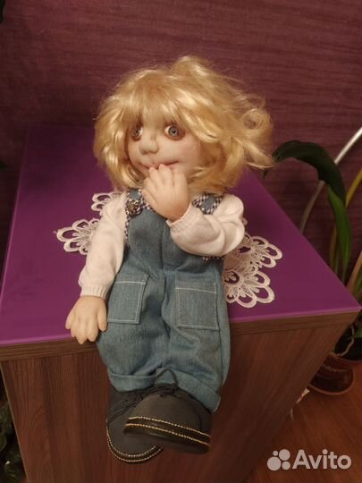 Кукла чулочная ручной работы