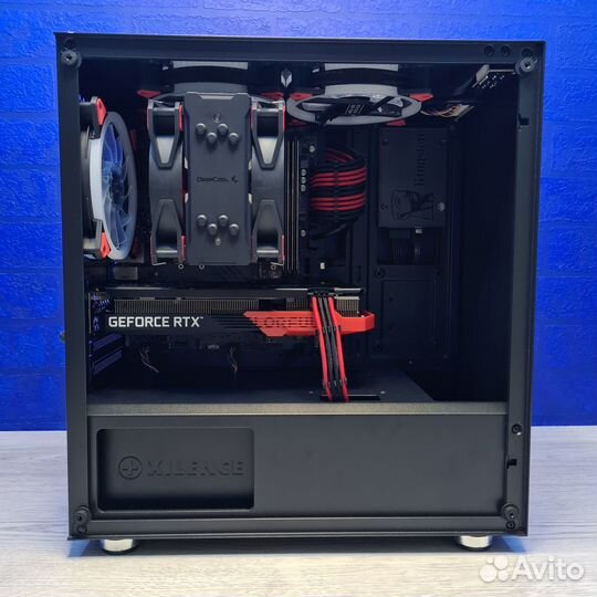 Игровой пк Intel Core i3 10105F\2060S\16гб\SSD+HDD