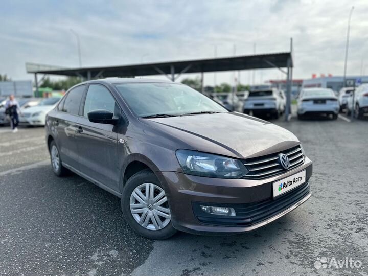 Volkswagen Polo 1.6 МТ, 2015, 118 000 км