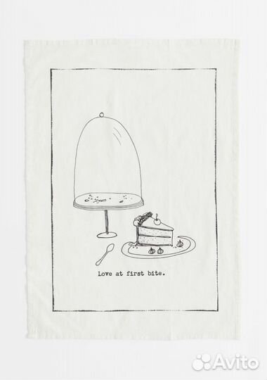 Кухонное полотенце hm новые