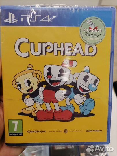 Cuphead ps4(новый+dlc)