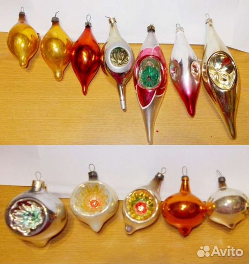 Елочные игрушки СССР