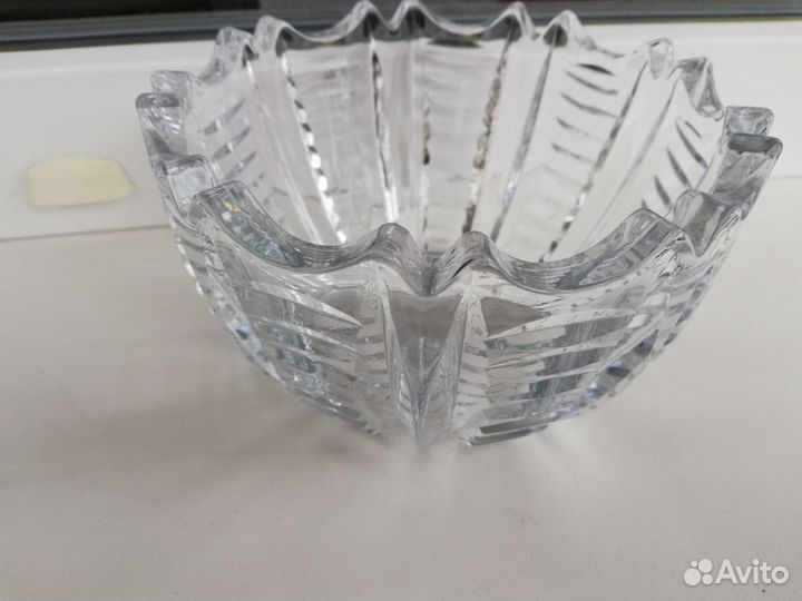 Салатница хрусталь
