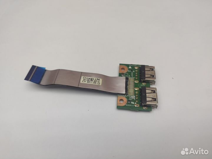 Доп плата USB на шлейфе HP 635