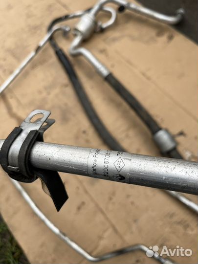 Renault duster трубки кондиционера