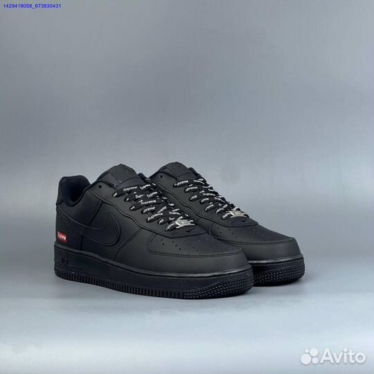 Кроссовки Nike Air Force 1 Low & Supreme (Арт.96035)