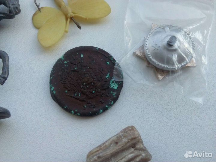 Олов.солдатик, знак, монета СССР