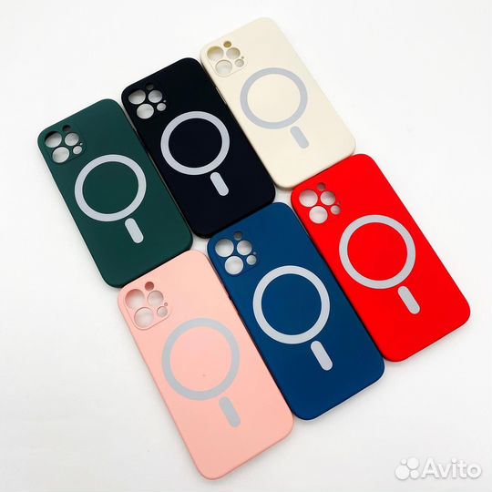 Чехол Silicone MagSafe iPhone 14/13/12