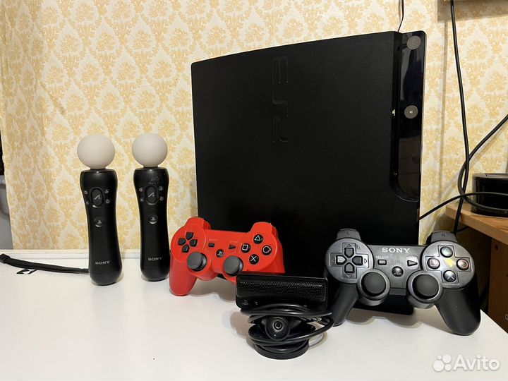 Sony PlayStation 3 SuperSlim 1000gb 87 игр прошита
