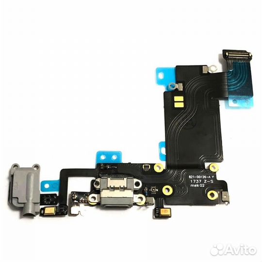 Шлейф для iPhone 6S Plus + разъем зарядки + разъем