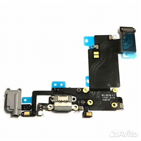 Шлейф для iPhone 6S Plus + разъем зарядки + разъем