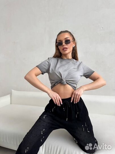 Стильные штаны chrom hearts