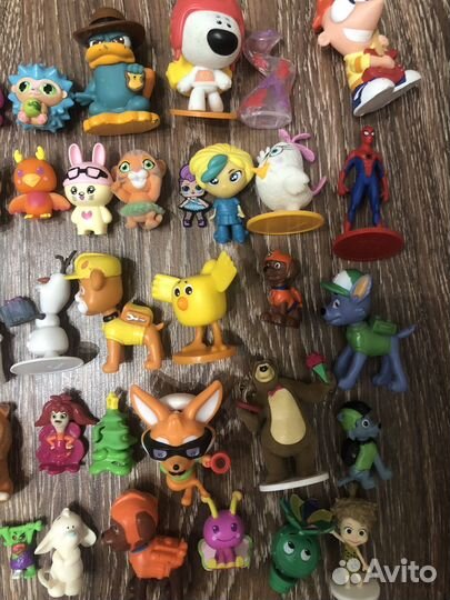 Фигурки из киндеров, свитбоксов и др