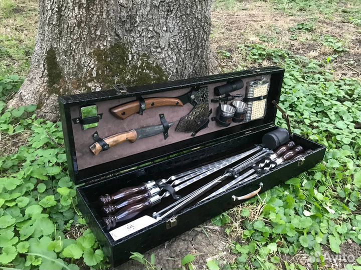 Подарочный шашлычный набор 