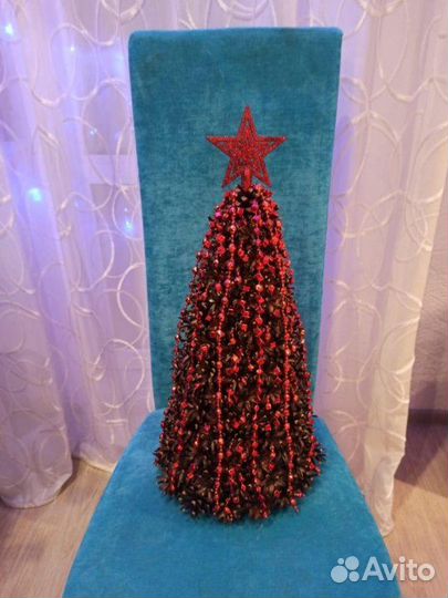 Елка из шишек ручной работы