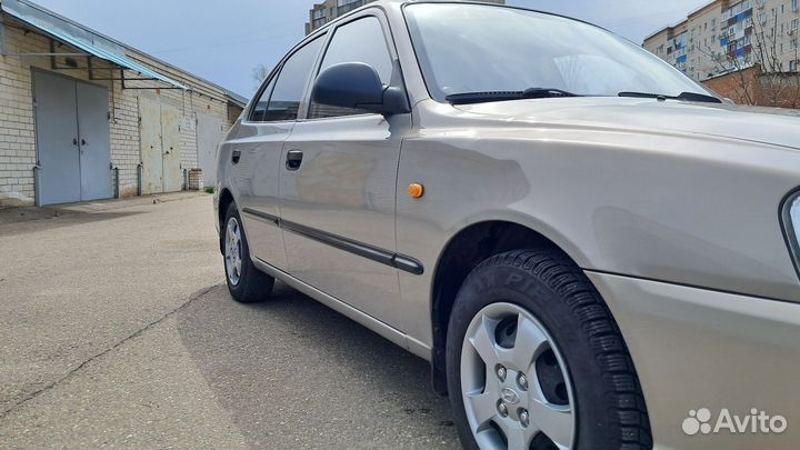 Hyundai Accent 1.5 МТ, 2008, 194 000 км