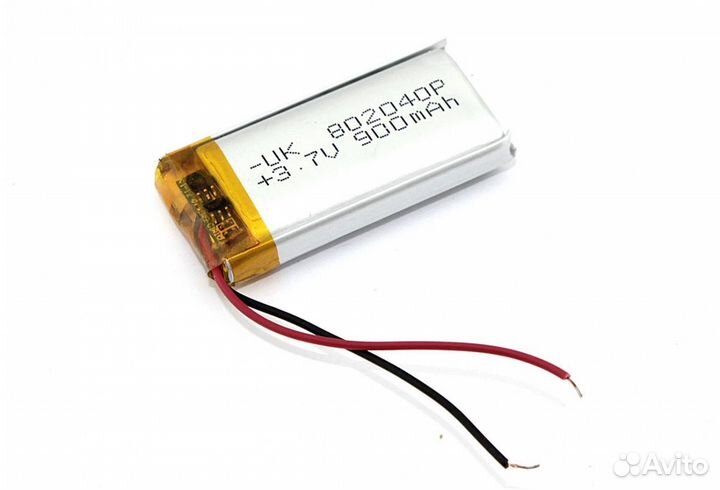 Аккумулятор Li-Pol (батарея) 8x20x40mm 2pin 3.7V/9