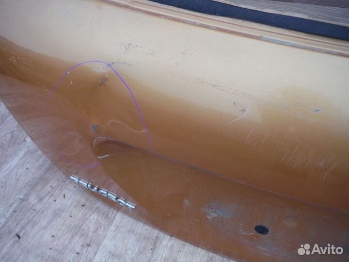 Крышка багажника (№40) Peugeot 207 2006